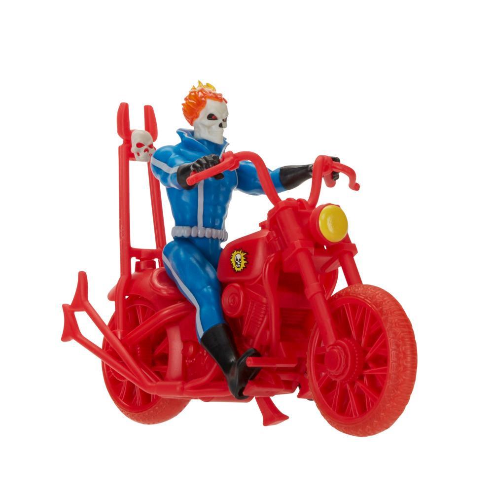 Marvel Legends Retro: Ghost Rider Con Vehiculo 3.75 Pulgadas