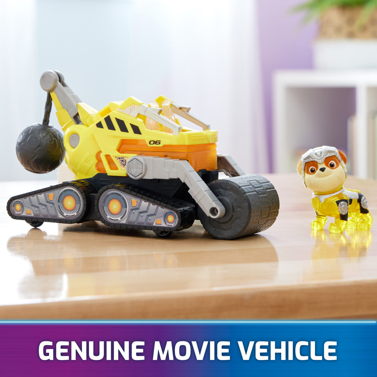 Paw Patrol: The Mighty Movie - Rubble Vehiculo Tematico