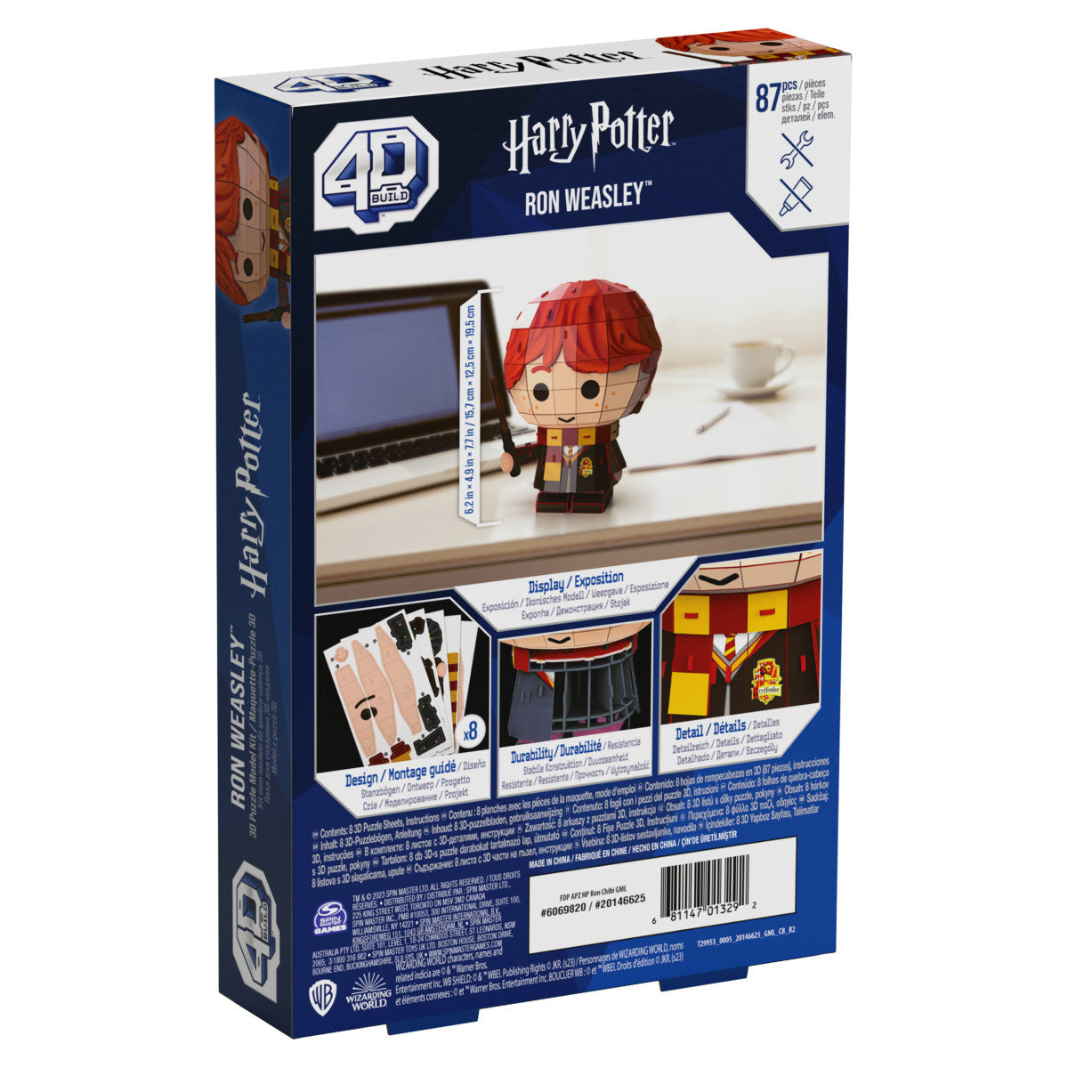 4D Puzzles: Harry Potter - Ron Weasley Rompecabezas 4D