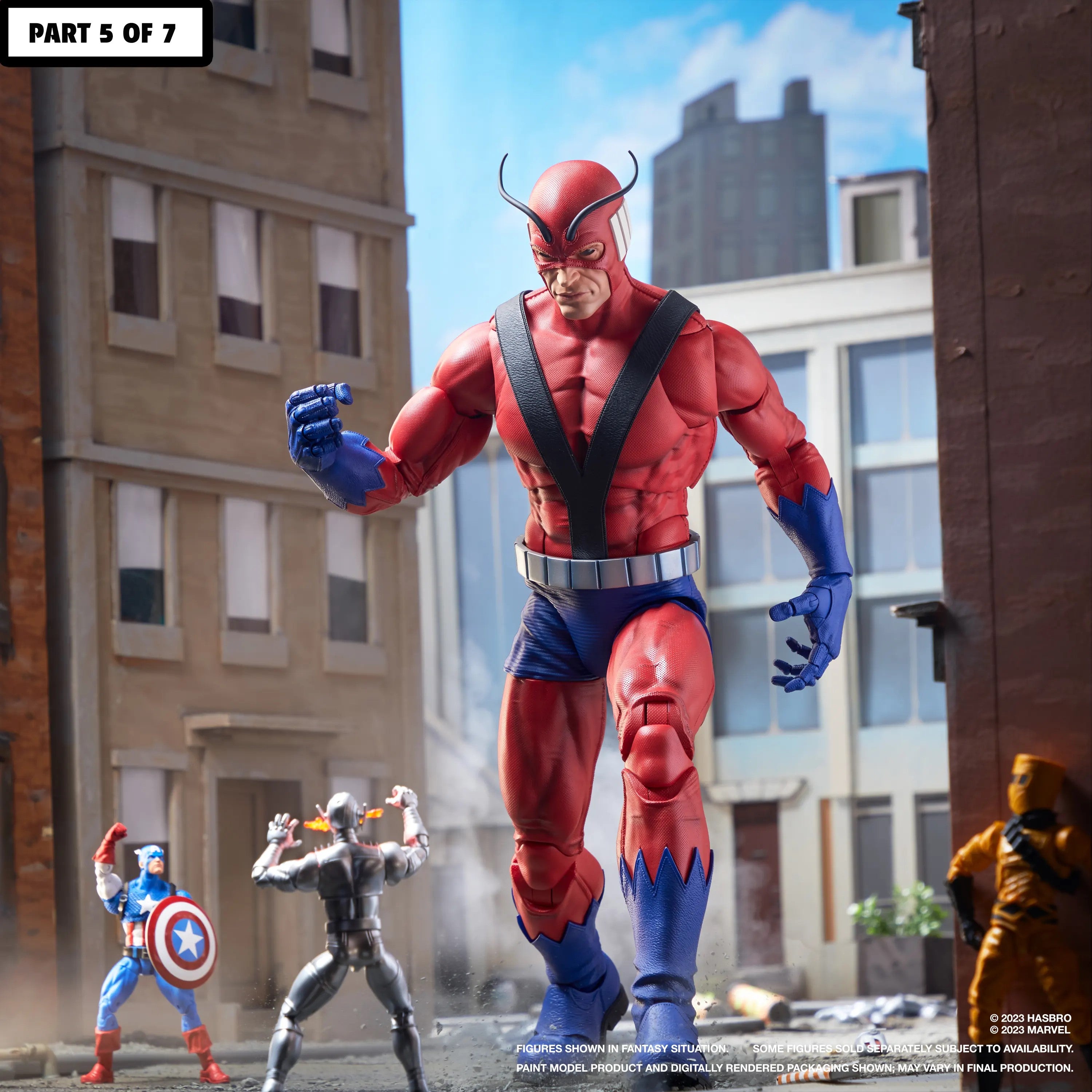 Marvel Legends: Ant Man - Giant Man 24 Pulgadas Exclusivo Haslab