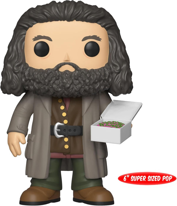Funko Pop Super: Harry Potter - Hagrid con pastel 6 Pulgadas