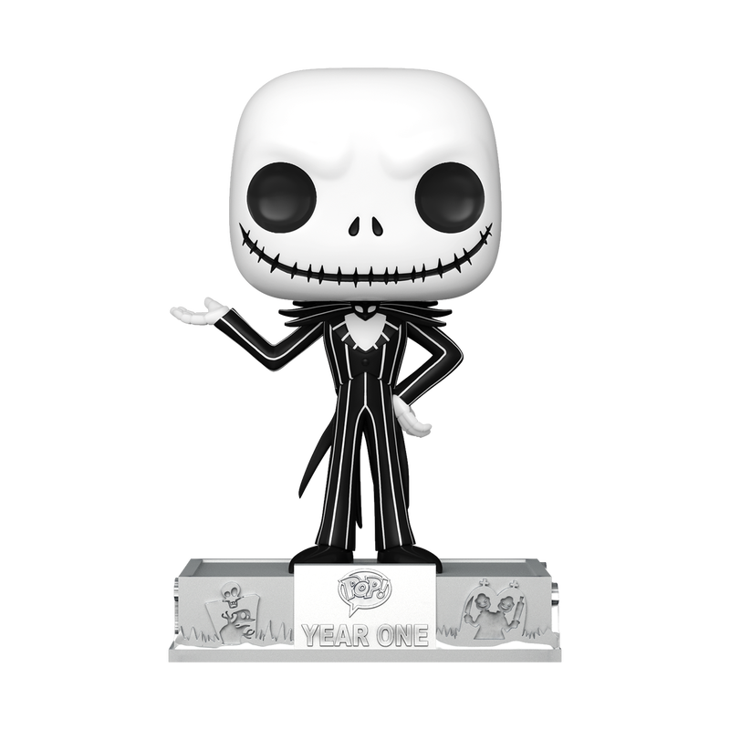 Funko Pop Classics: Disney Mundo De Jack 25 Aniversario - Jack Skellington Blacklight Exclusivo Funko Shop