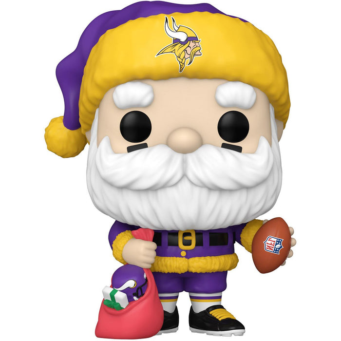 Funko POP NFL: Vikingos de Minnesota - Santa Claus Holiday