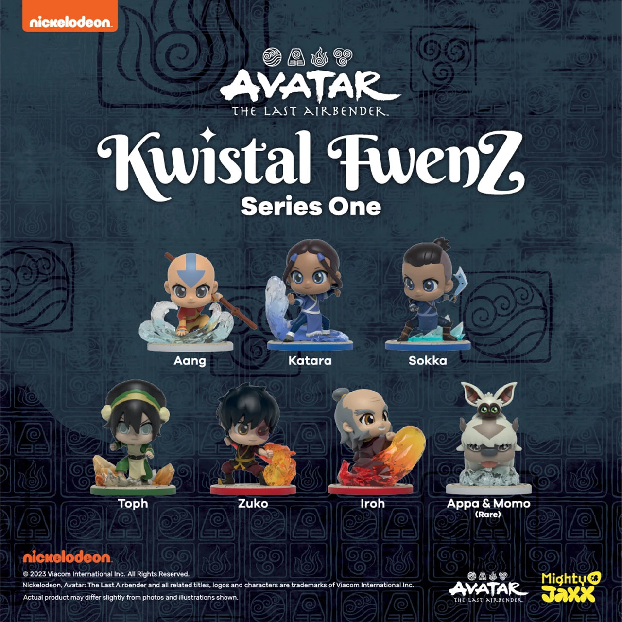 Mighty Jaxx Figures Kwistal Fwenz: Avatar La Leyenda De Aang - Serie 1 Figura Sorpresa