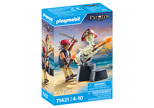 Playmobil Pirates: Artillero Pirata 71421