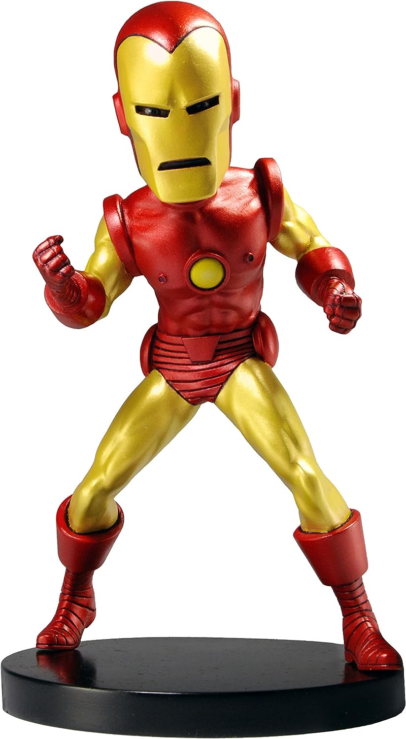 NECA Head Knocker Cabezon: Marvel Classic - Iron Man