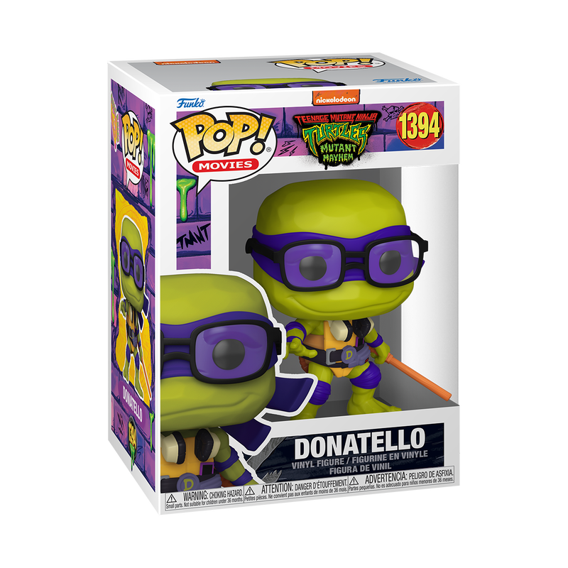 Funko Pop Movies: TMNT Tortugas Ninja Mutant Mayhem - Donatello
