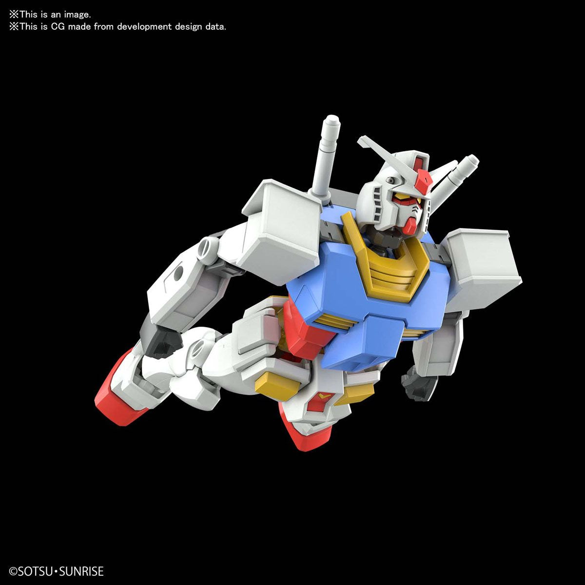 Bandai Hobby Gunpla Entry Grade Model Kit: Mobile Suit Gundam - RX 78 2 Escala 1/144 Kit De Plastico