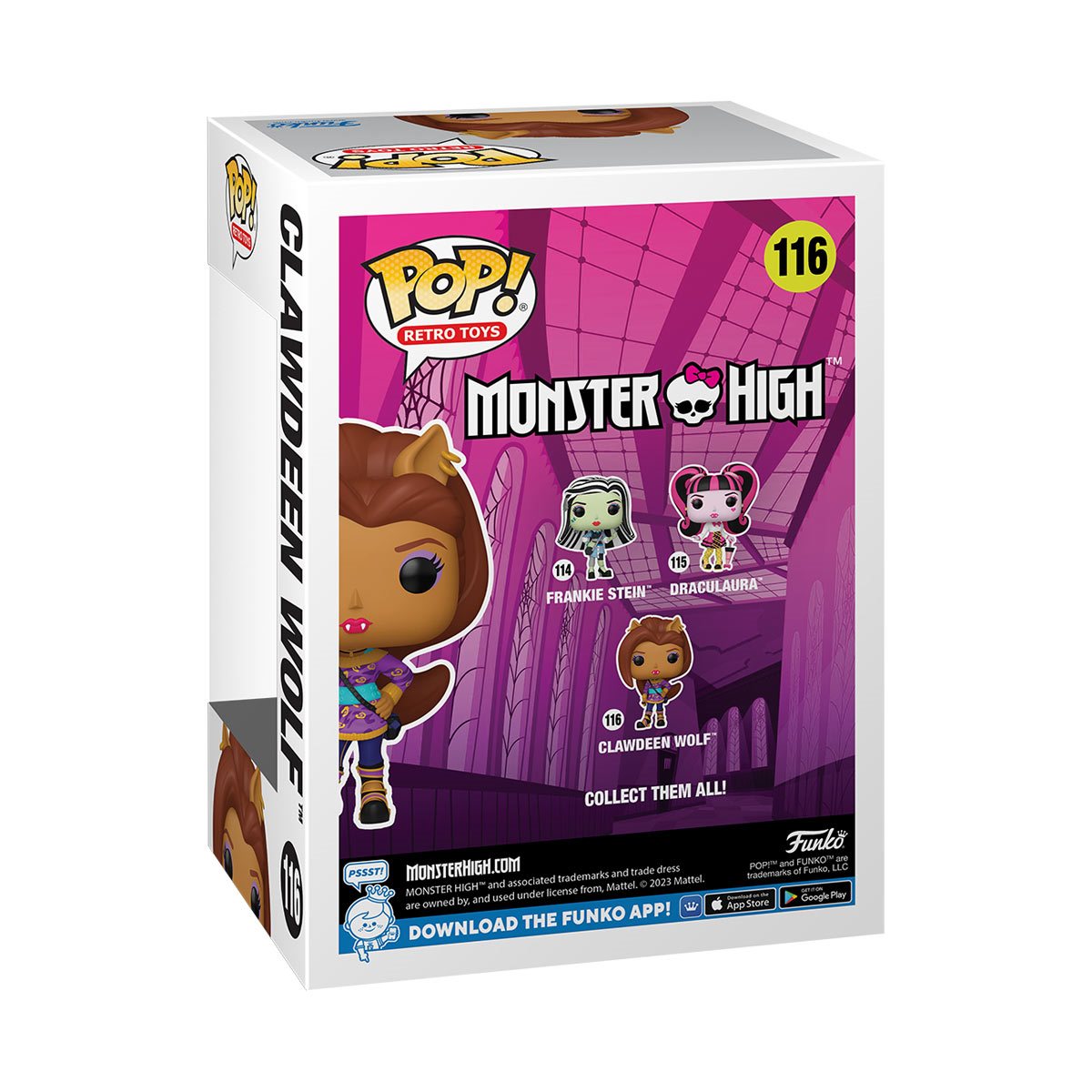 Funko Pop Retro Toys: Monster High - Clawdeen