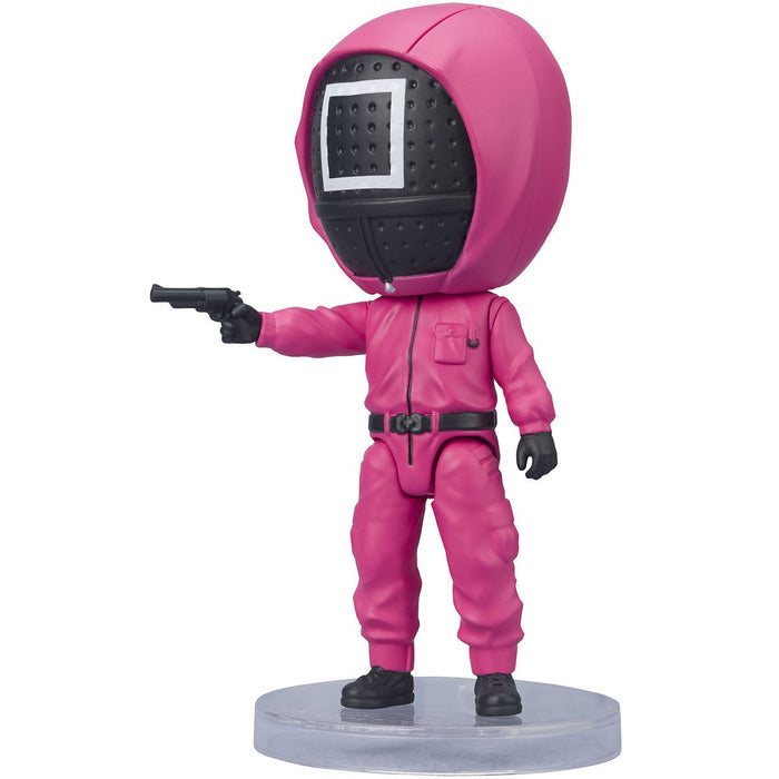 Bandai Tamashii Nations Figuarts Mini: El Juego Del Calamar - Supervisor Enmascarado Minifigura
