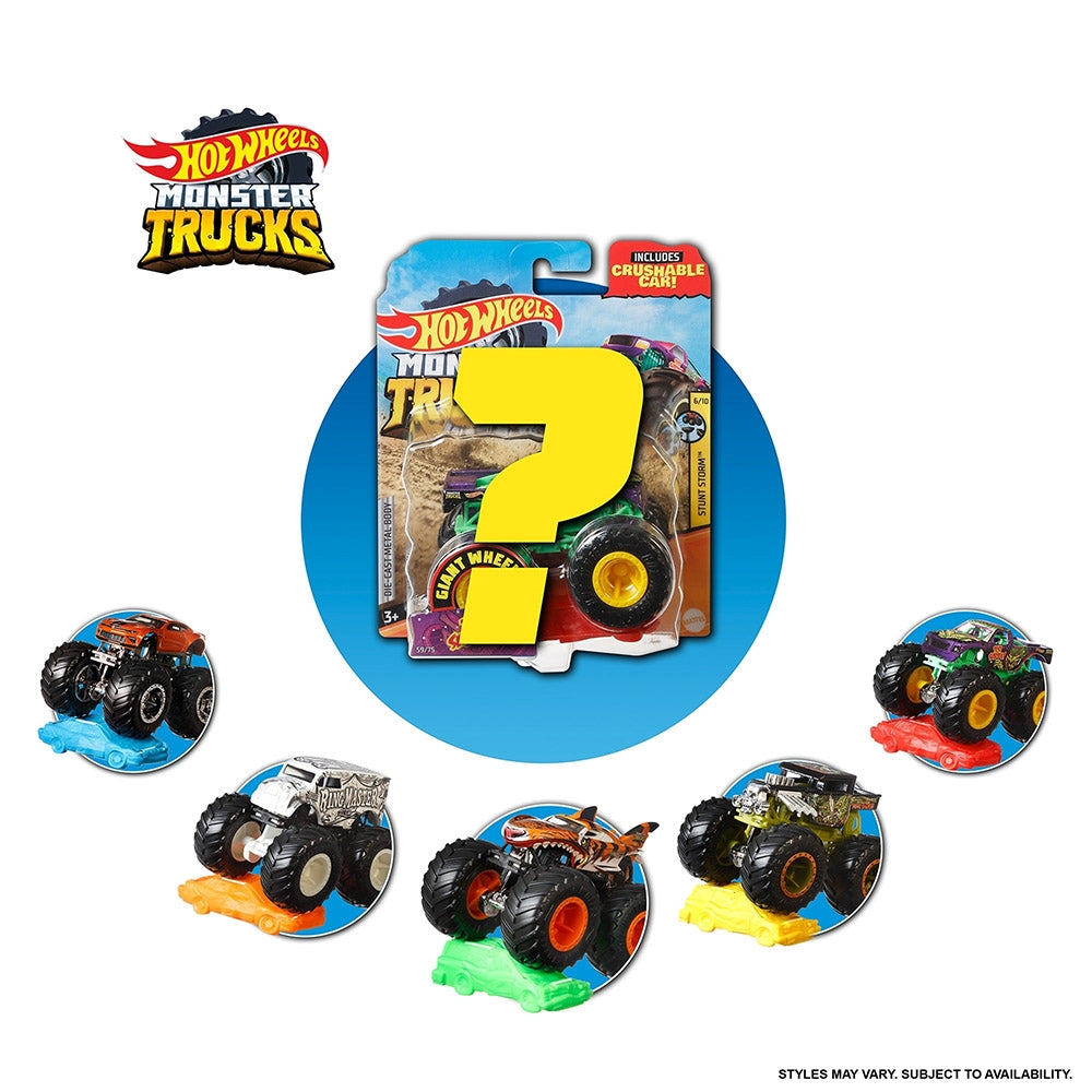 Hot Wheels: Monster Trucks Escala 1:64