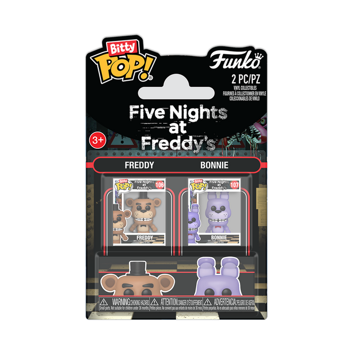 Funko Bitty Pop: Five Nights At Freddys - Freddy y Bonnie 2 Pack
