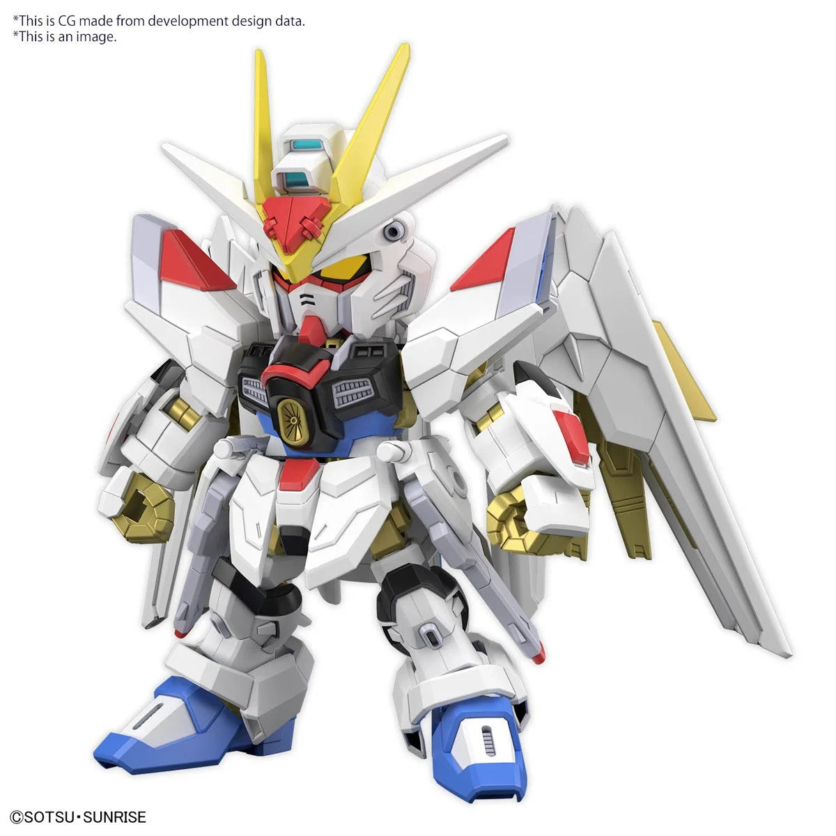 Bandai Hobby Gunpla Cross Silhouette Model Kit: Mobile Suit Gundam Seed Freedom - Mighty Strike Kit De Plastico