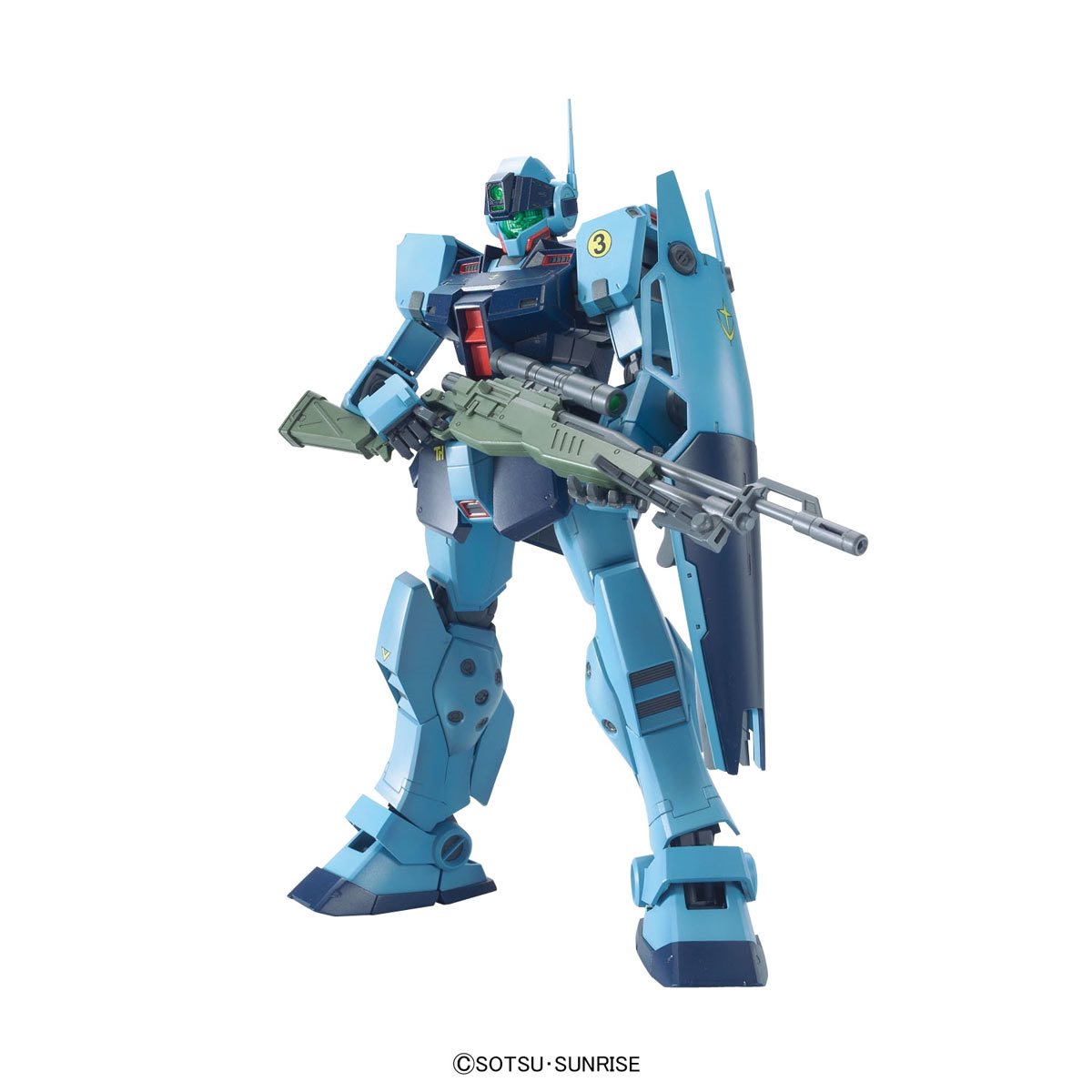Bandai Hobby Gunpla Master Grade Model Kit: Mobile Suit Gundam 0080 War in the Pocket - GM Sniper II Escala 1/100 Kit de Plastico