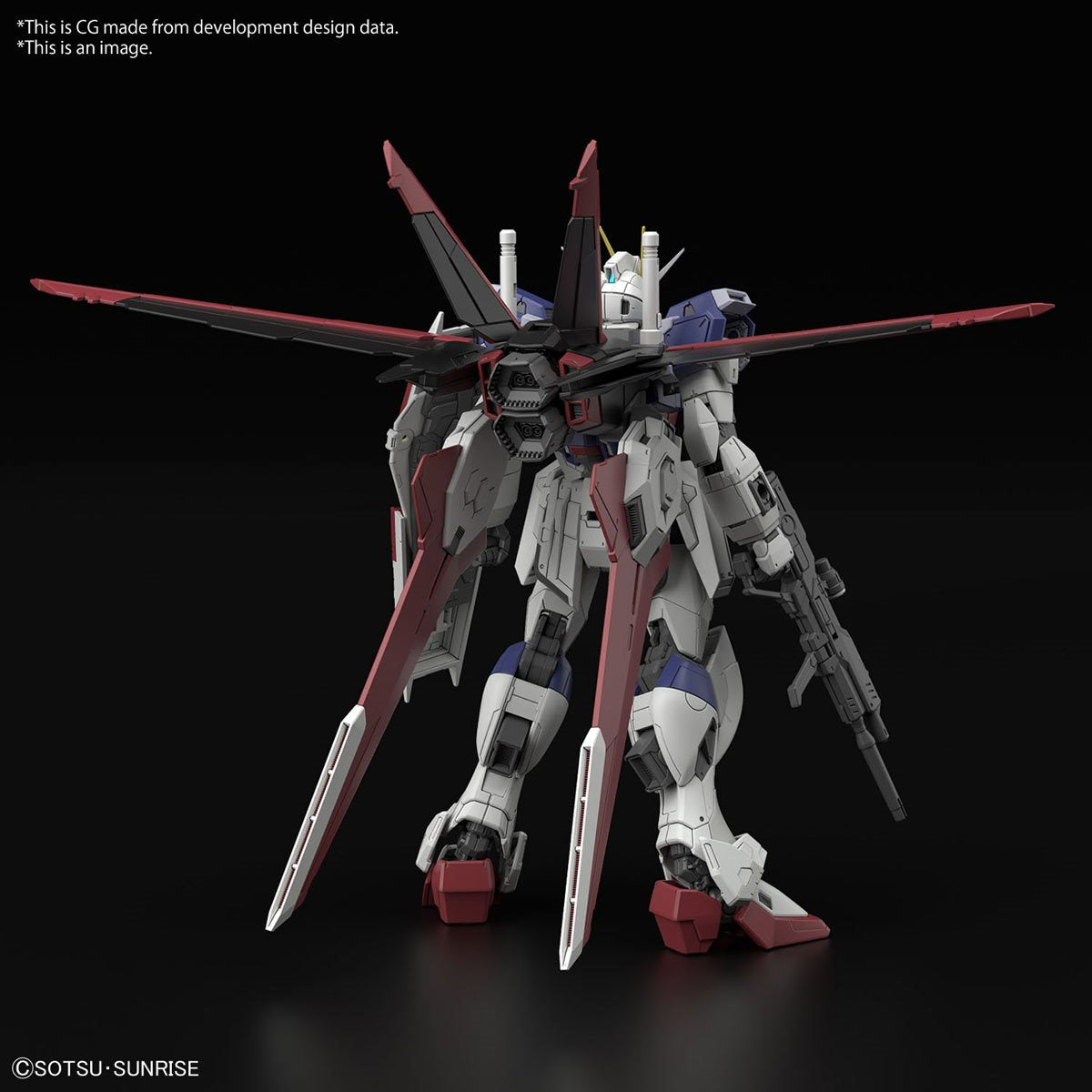 Bandai Hobby Gunpla Real Grade Model Kit: Mobile Suit Gundam Seed Freedom Movie - Impulse Gundam Spec II Escala 1/144