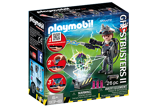 Playmobil Ghostbuster: Cazafantasmas Raymond Stantz 9348