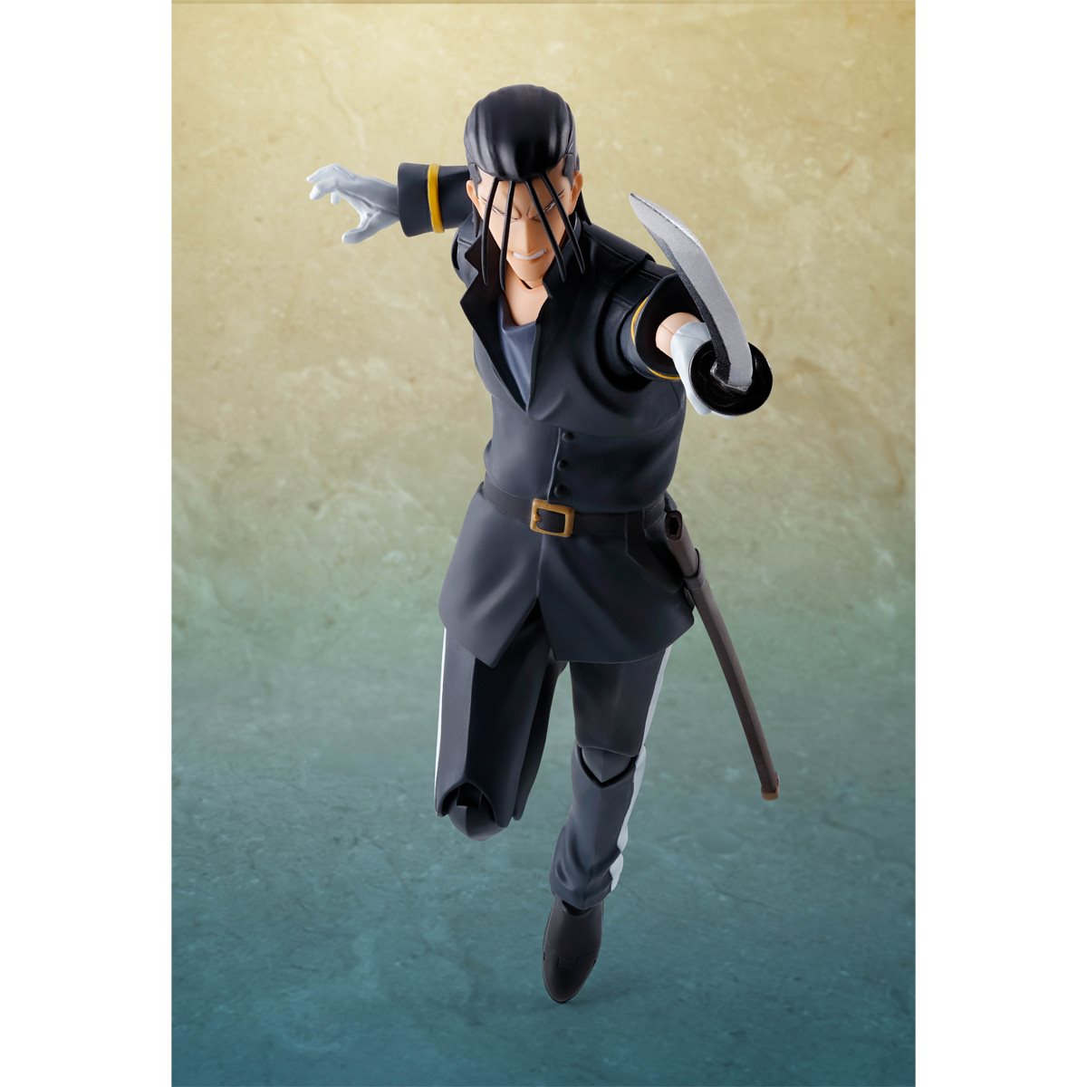 Bandai Tamashii Nations SH Figuarts: Rurouni Kenshin: Meiji Swordsman Romantic Story - Hajime Saito Figura De Accion