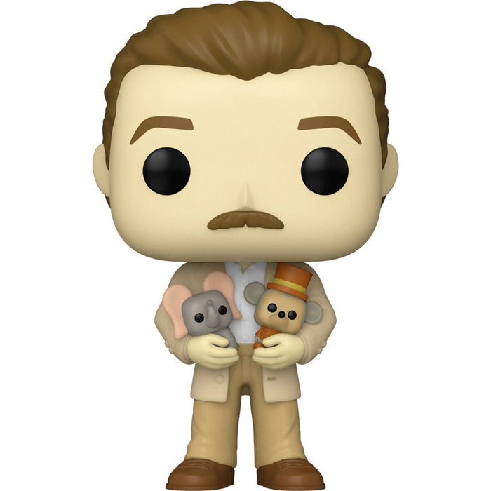 Funko Pop Icons: Disney 100 - Walt con Dumbo y Timothy