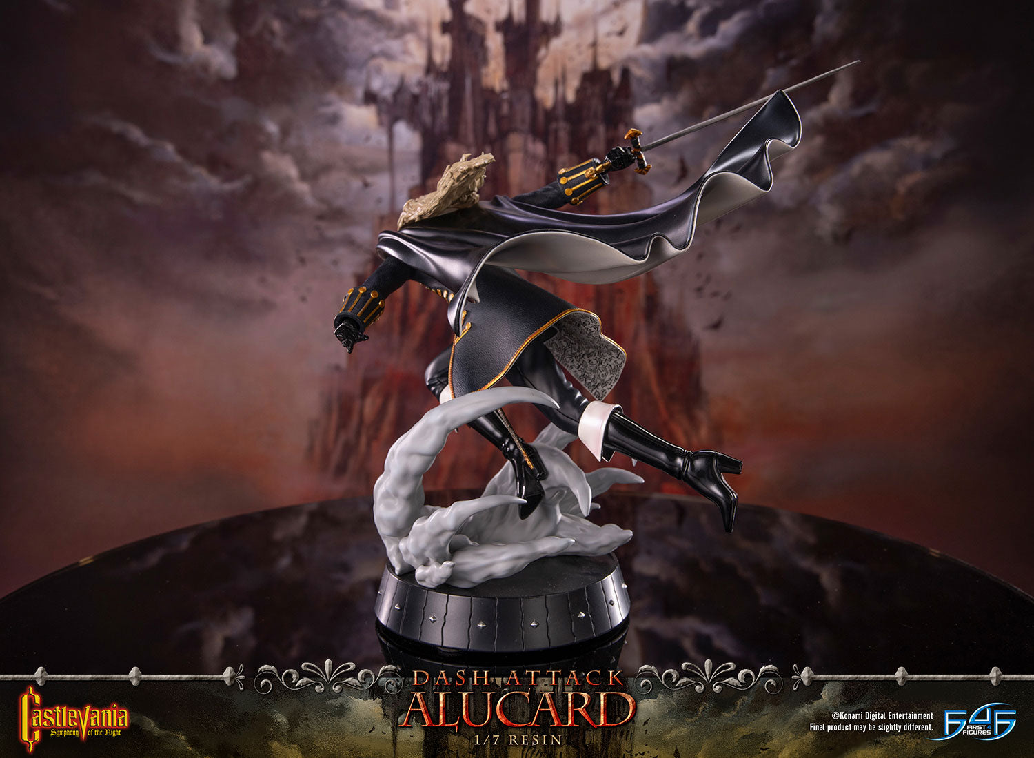 First 4 Figures: Castlevania Symphony of the Night - Dash Attack Alucard 20 Pulgadas