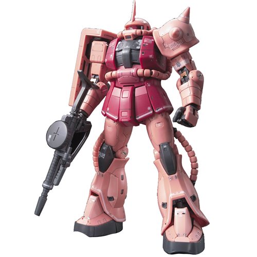 Bandai Hobby Gunpla Model Kit: Mobile Suit Gundam - 2MS06S Chars Zaku II RG Escala 1/144