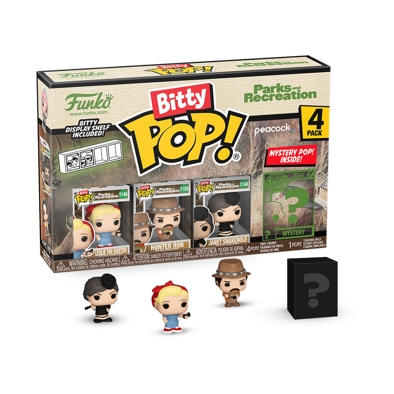 Funko Bitty Pop: Parks And Recreation - Leslie 4 Pack