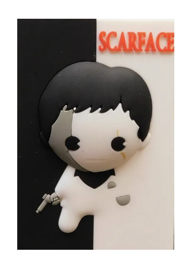 Monogram Iman 3D: Scarface 1983 - Scarface Poster