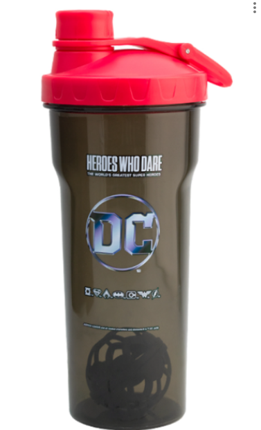 Fun Kids Botella Mezclador Con Tapa: Dc Comics - Heroes 700 Ml
