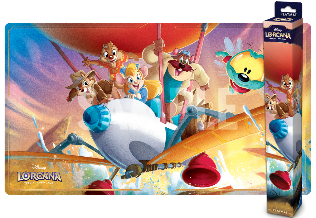 Lorcana: Reign Of Jafar - Playmat A Rescue Rangers Away En Ingles