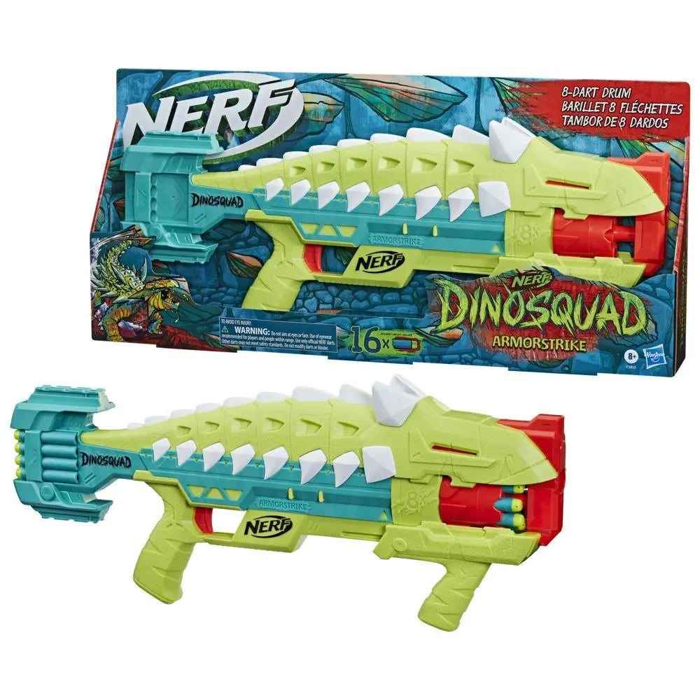 Nerf Dinosquad: Armorstrike Lanzador De Dardos