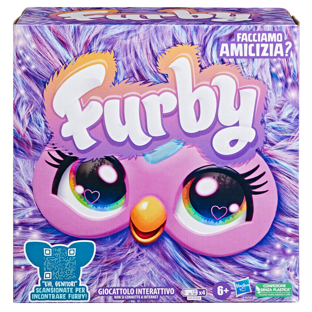 Furby: Furby Color Morado Peluche Interactivo