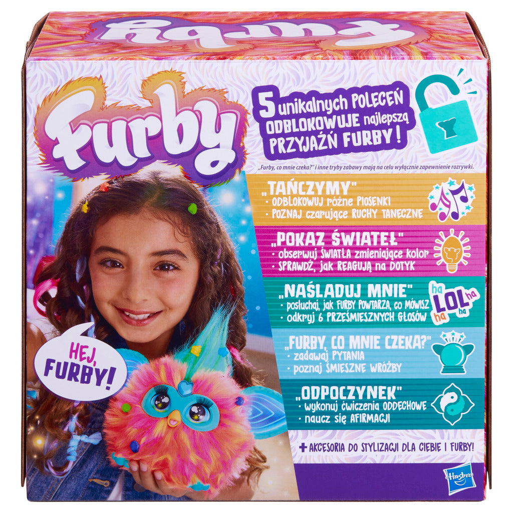 Furby: Furby Color Coral Peluche Interactivo