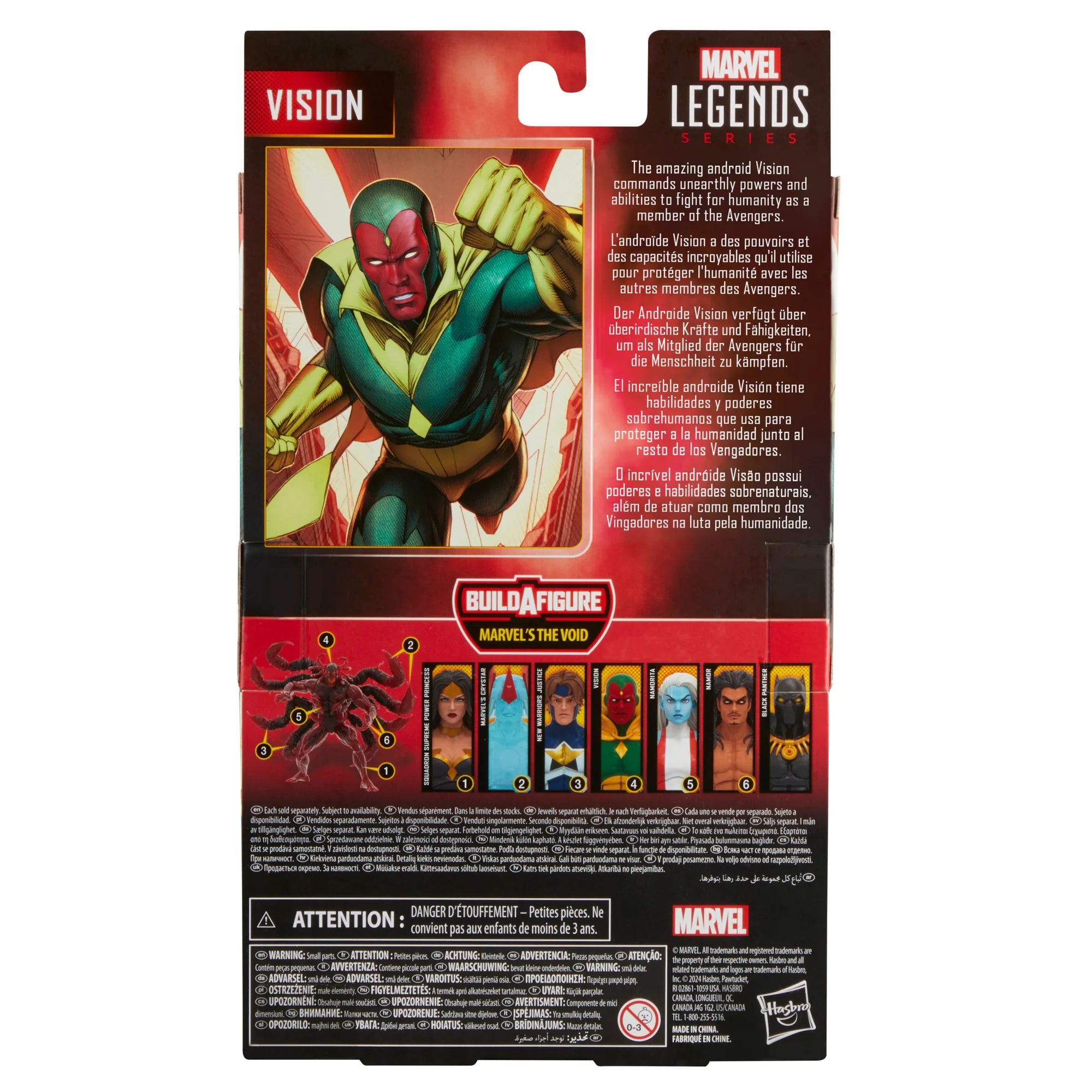 Marvel Legends Baf The Void: Marvel Comics - Vision
