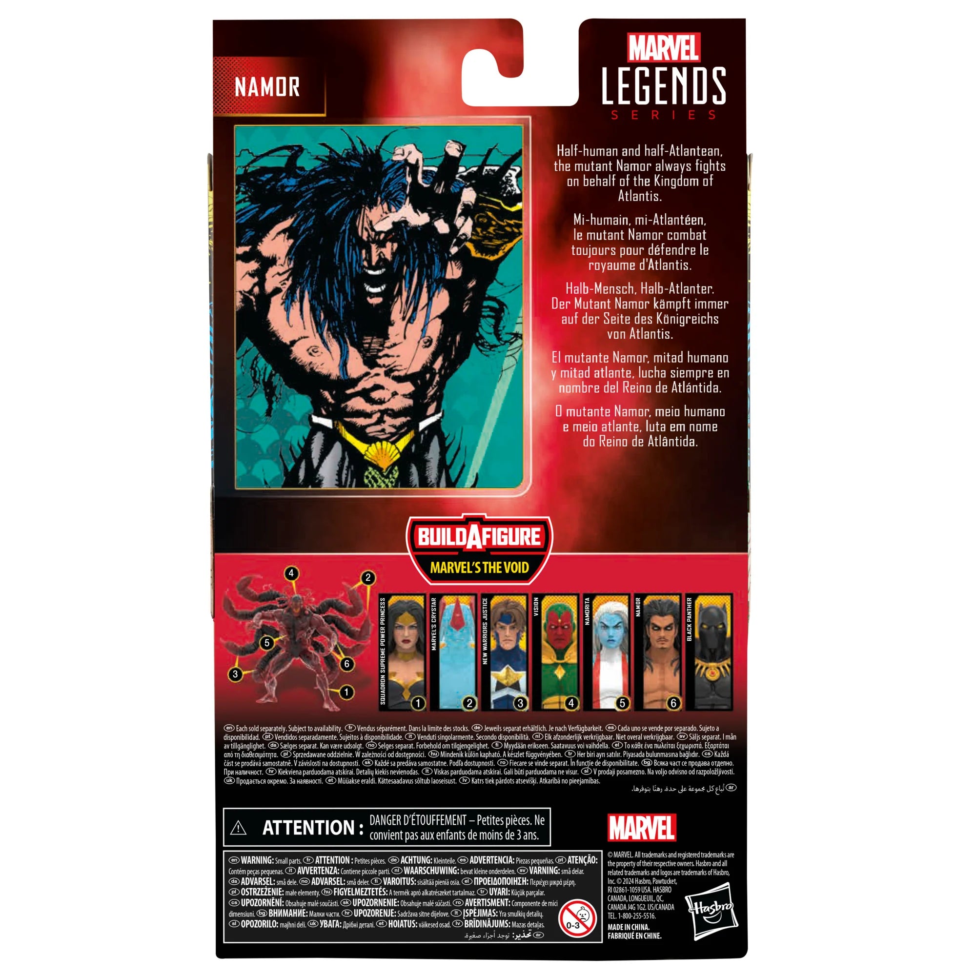 Marvel Legends Baf The Void: Marvel Comics - Namor