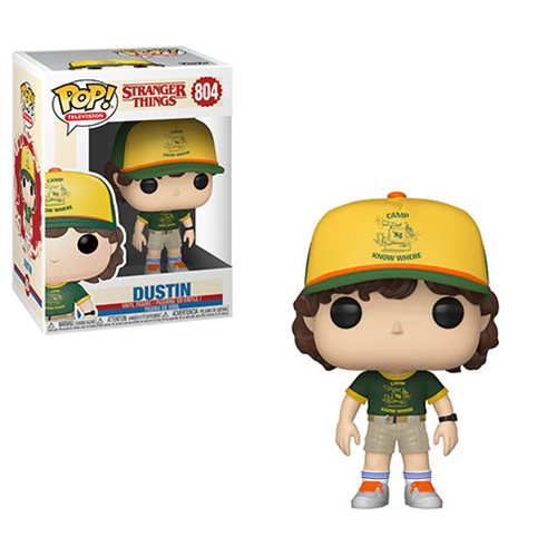 Funko Pop TV: Stranger Things - Dustin Campamento