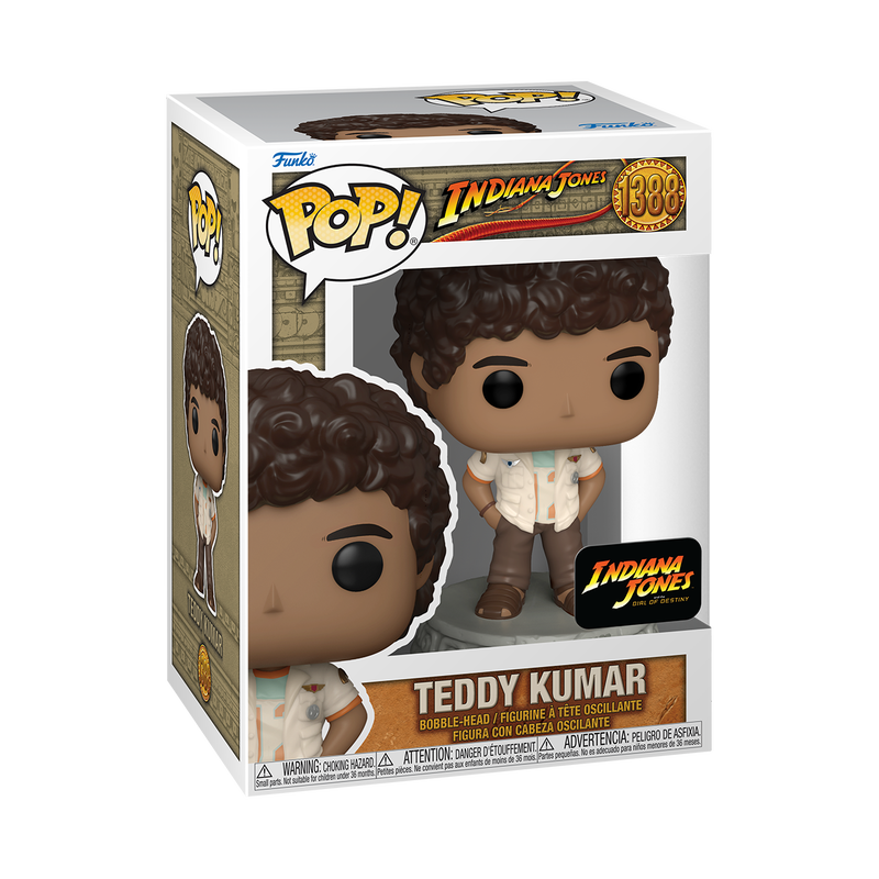 Funko Pop Movies: Indiana Jones El Dial Del Destino - Teddy Kumar
