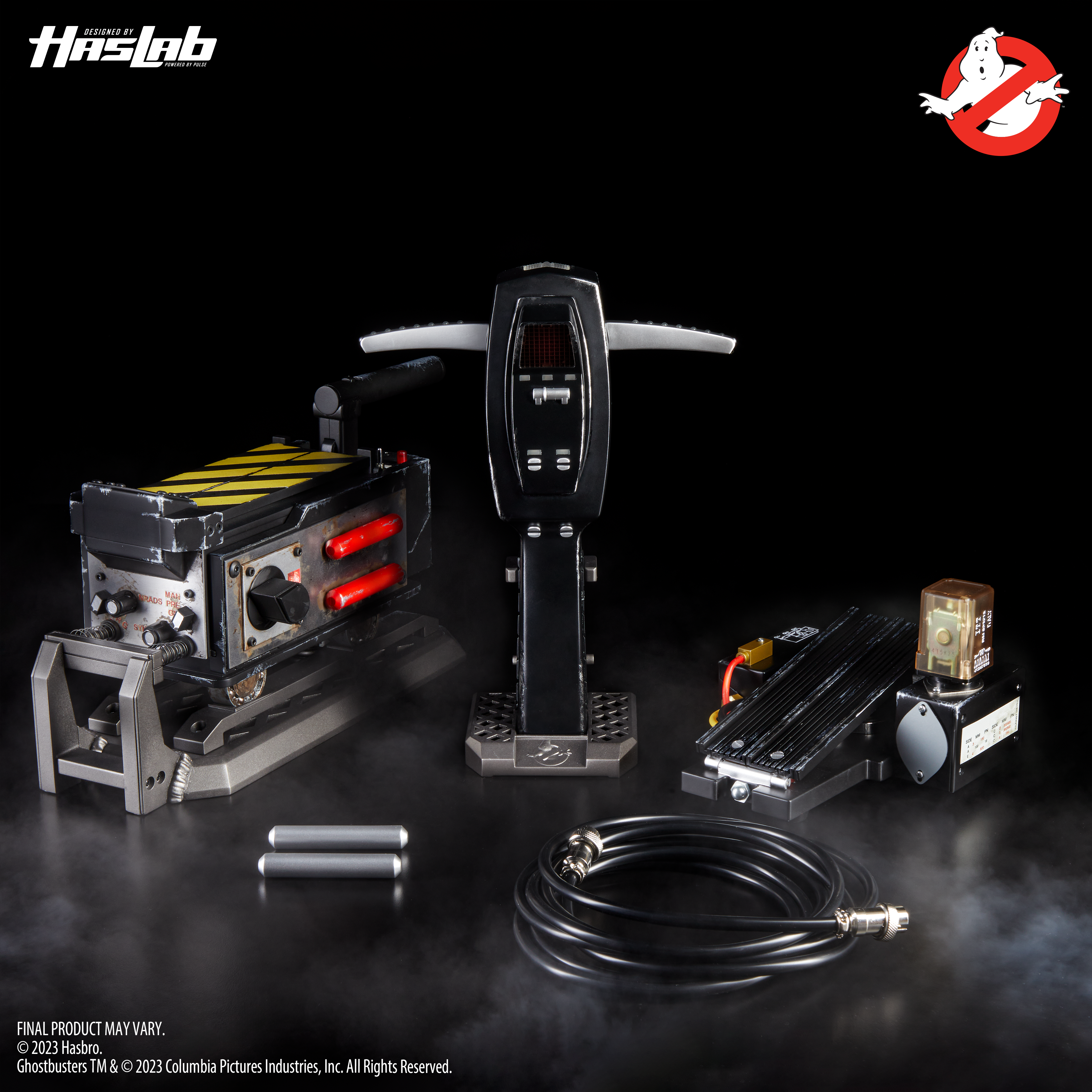 Ghostbusters Plasma Series: Trampa Fantasma Y Medidor P.K.E. Exclusivo Haslab