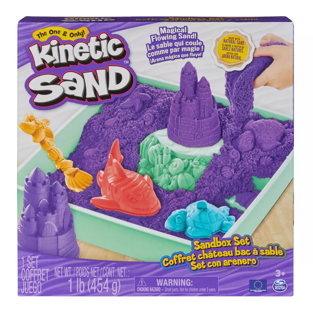 Kinetic Sand: Set Marino Con Arenero Morado