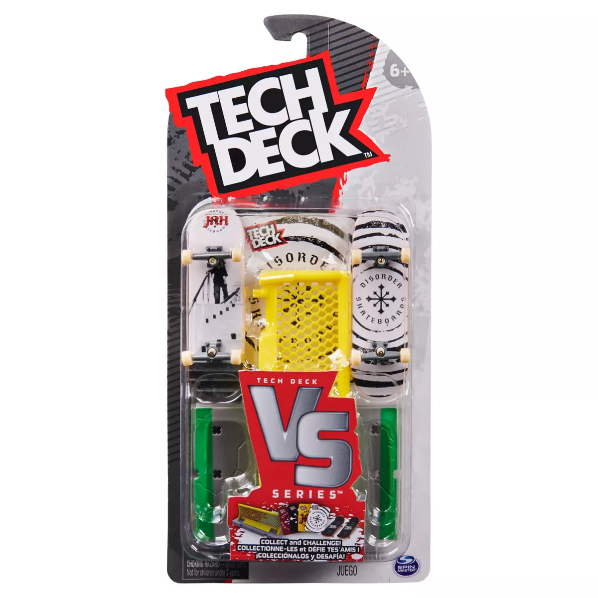 Tech Deck: Skateboards Versus Series - Disorder 2 Pack
