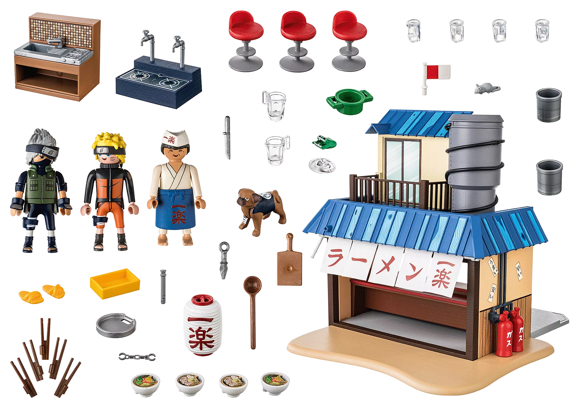 Playmobil Naruto Shippuden: Ichiraku Ramen Shop 70668