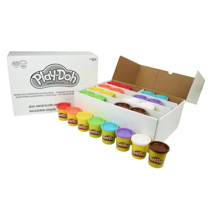 Play Doh: Kit Escolar 48 Pack