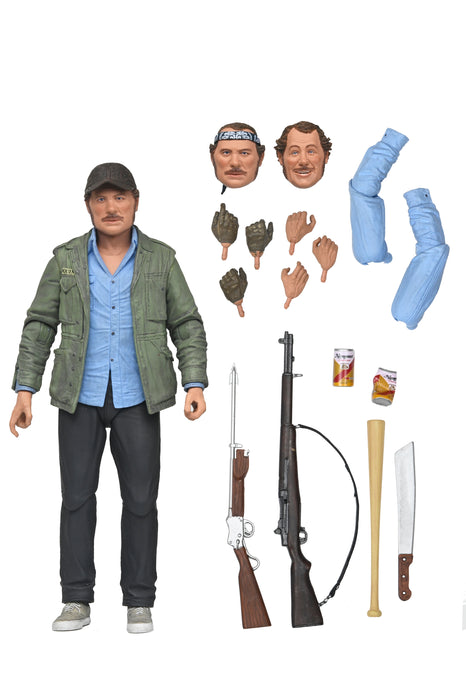 NECA Figura de Accion Ultimate: Jaws 50 Aniversario - Sam Quint 7 Pulgadas