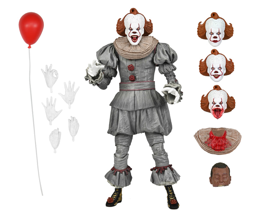 NECA Figura de Accion Ultimate: Welcome to Derry - Pennywise 7 Pulgadas
