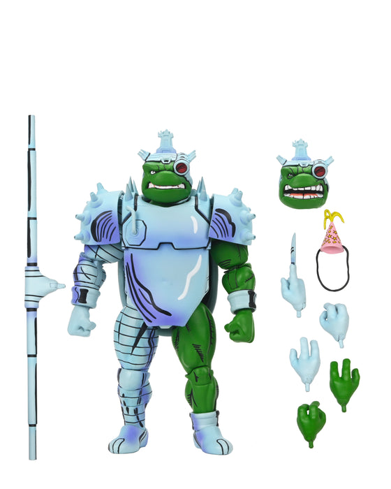 NECA Figura de Accion: TMNT Tortugas Ninja Mirage Comics - Cyborg Donatello 7 Pulgadas