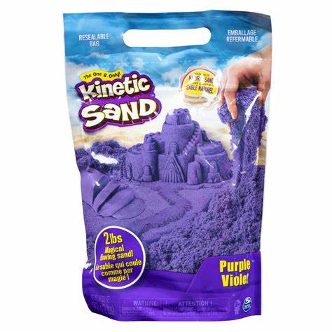 Kinetic Sand: Kinetic Sand Bolsa de Arena - Color Morada