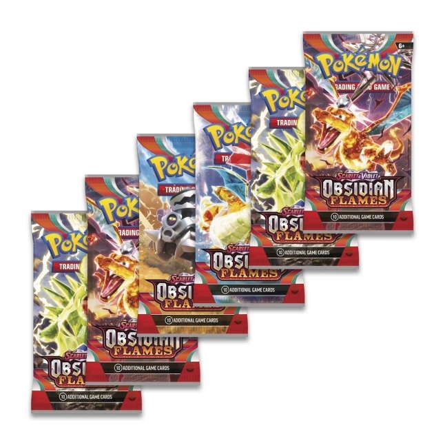 Pokemon TCG Scarlet & Violet: Obsidian Flames - Booster Bundle 6 Pack En Ingles