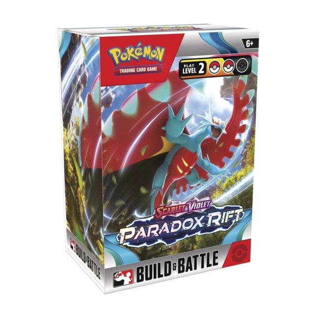 Pokemon TCG Scarlet & Violet: Paradox Rift - Build & Battle Box en Ingles