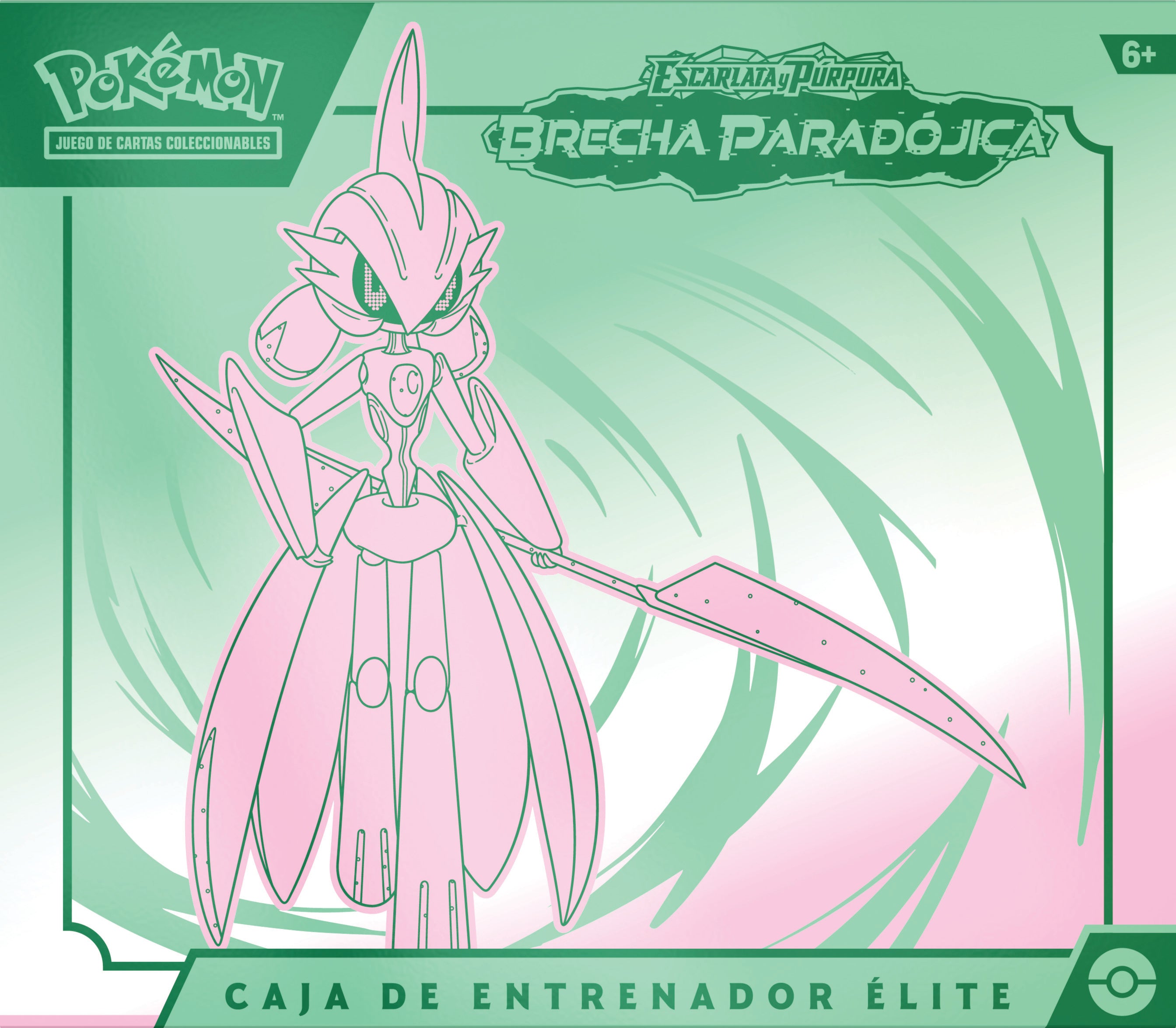 Pokemon TCG Scarlet & Violet: Paradox Rift - Elite Trainer Box Ferropaladin en Espa√±ol