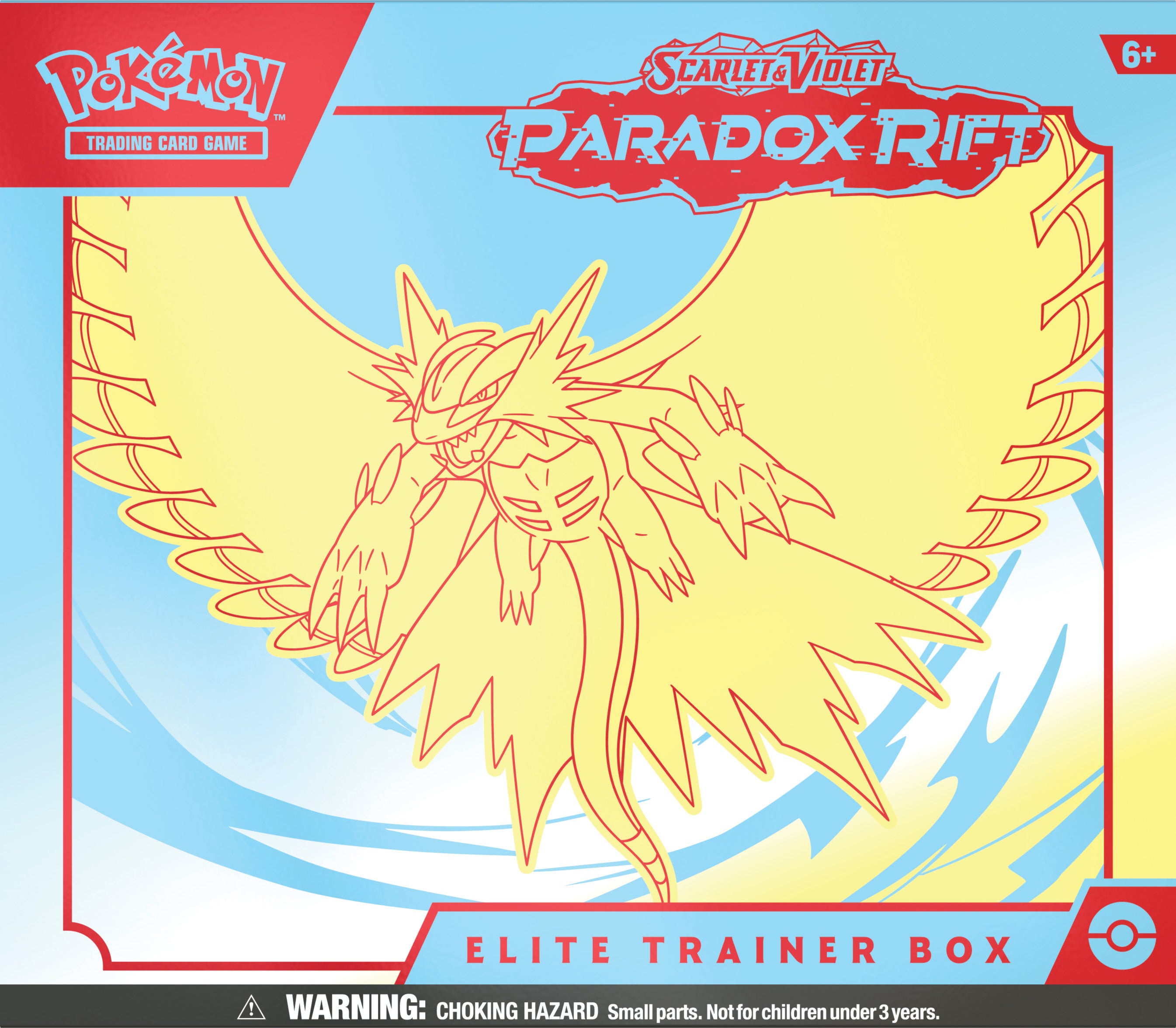Pokemon TCG Scarlet & Violet: Paradox Rift - Elite Trainer Box Roaring Moon en Ingles