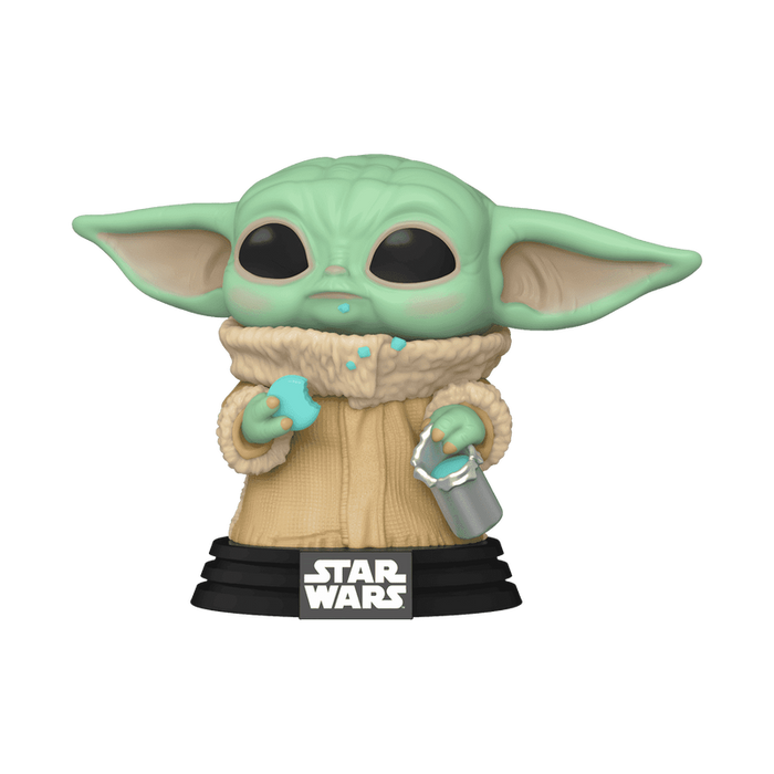 Funko Pop Star Wars: The Mandalorian - Baby Yoda Con Galleta