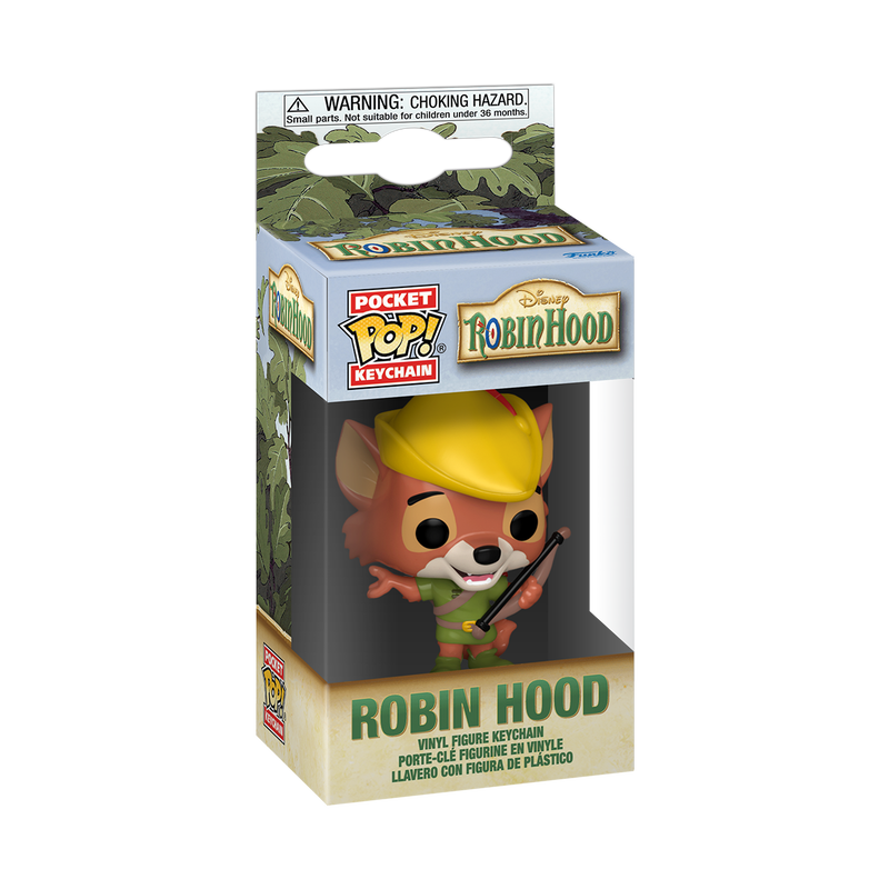 Funko Pop Keychain: Disney Robin Hood - Robin Hood Llavero